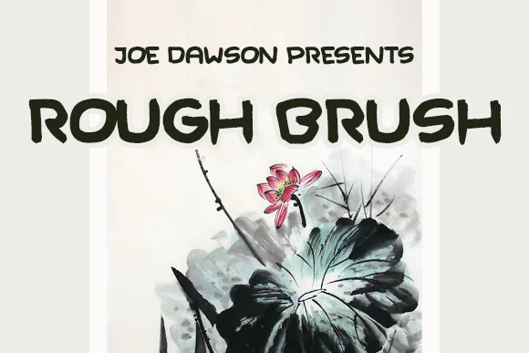 Rough Brush Font by Joe Dawson — Script Handwritten Font — thumbnail 3