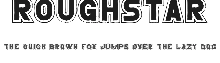 Roughstar by Calligraphy Fonts — Decorative Font