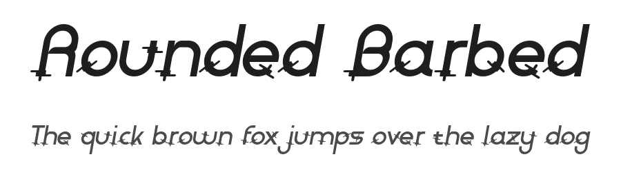 Rounded Barbed