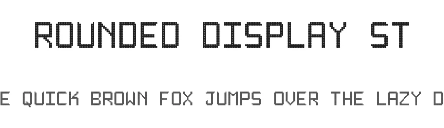 Rounded Display ST by Southype — Display Font