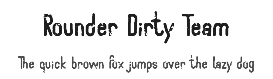 Rounder Dirty Team
