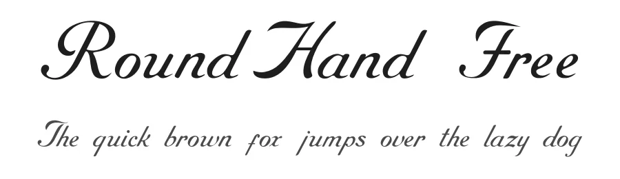 RoundHand Free