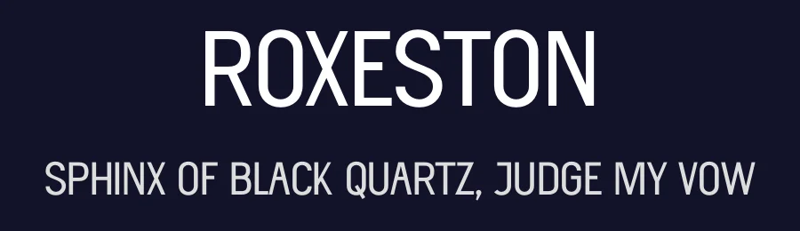 Roxeston by ToniStudio — Sans Serif Font — thumbnail 2