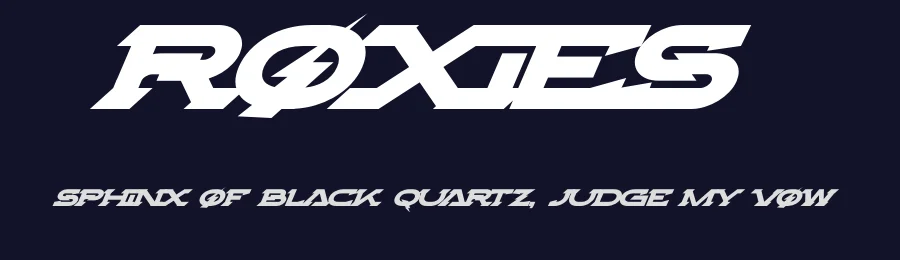Roxies by Gassstype — Display Font — thumbnail 2