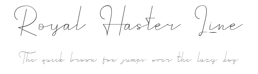 Royal Haster Line
