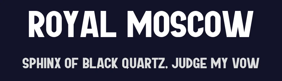 Royal Moscow by Gilang Ternadho — Sans Serif Font — thumbnail 2