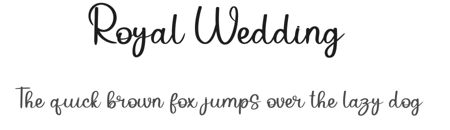 Royal Wedding