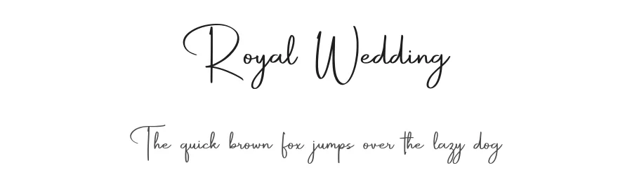 Royal Wedding