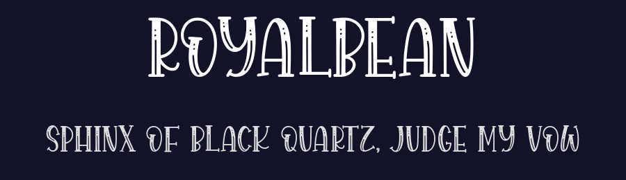 Royalbean by Balpirick Studio — Decorative Font — thumbnail 2