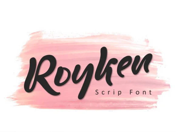Royken Font by nryntdw — Script Handwritten Font