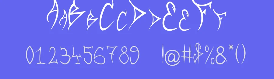 RqF by Rqf — Script Handwritten Font — thumbnail 3