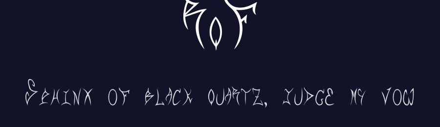 RqF by Rqf — Script Handwritten Font — thumbnail 2