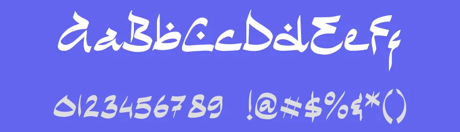 Rubaith by Excellent Ritma Florendia — Decorative Font — thumbnail 3