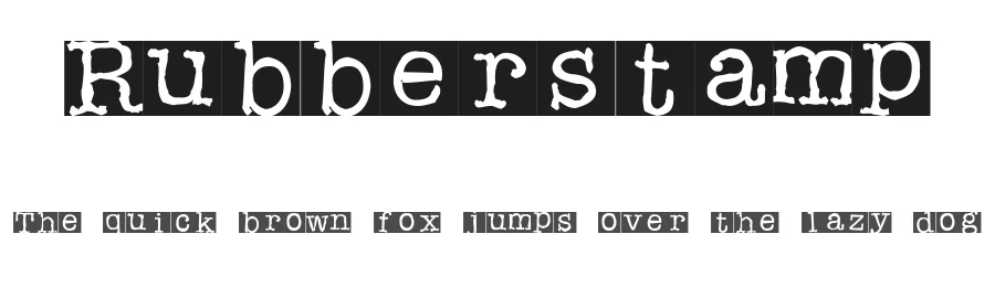 Rubberstamp