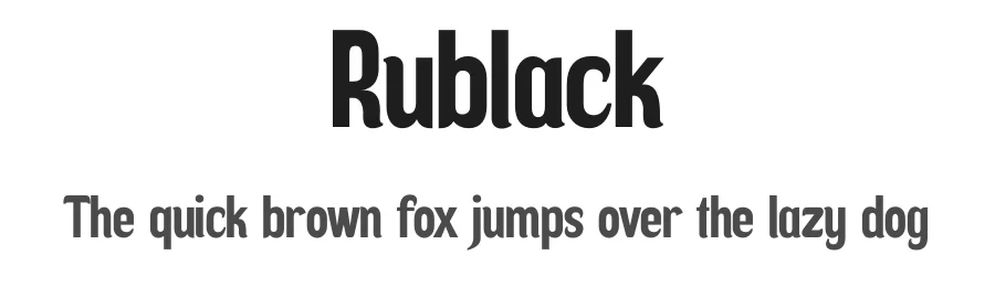 Rublack