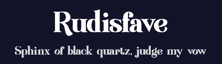 Rudisfave by StringLabs Creative Studio — Serif Font — thumbnail 2