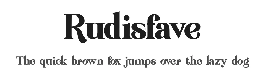 Rudisfave