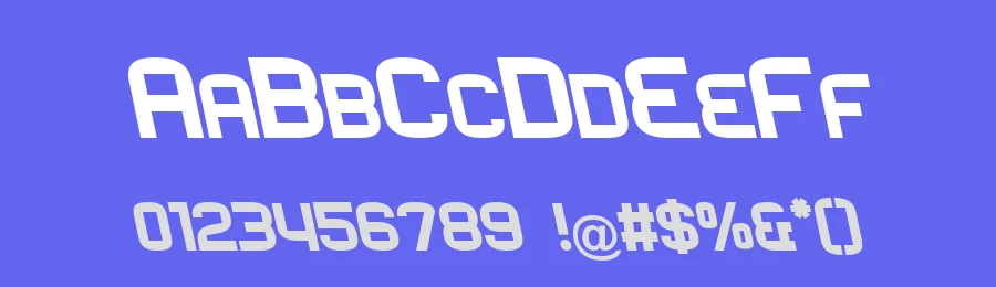 Rueck by Peter Wiegel — Decorative Font — thumbnail 3