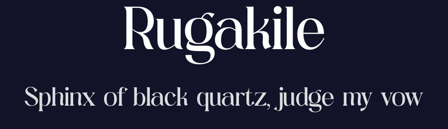 Rugakile by Storytype Studio — Serif Font — thumbnail 2