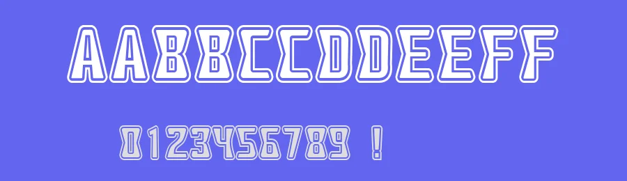 Rugby by Vladimir Nikolic — Decorative Font — thumbnail 3