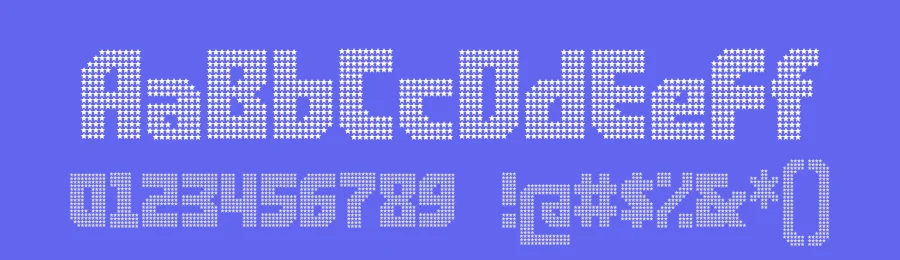 Rukyltronic Star by Typodermic Fonts — Display Font — thumbnail 3