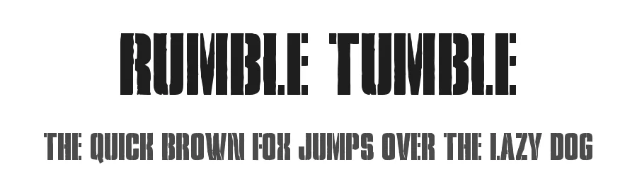 Rumble Tumble