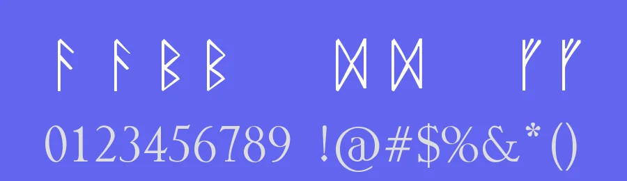Rune by Tydi — Dingbats Font — thumbnail 3