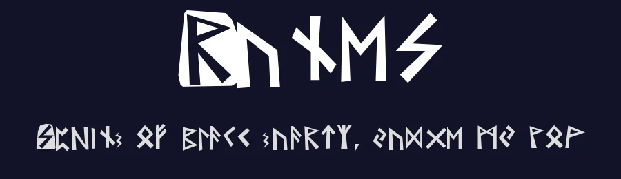 Runes by Mathieu Klomp — Dingbats Font — thumbnail 2