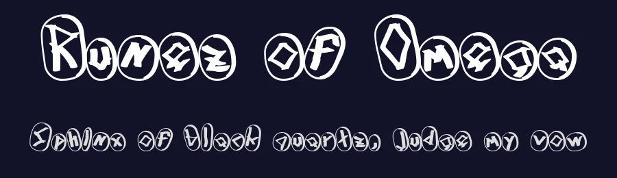 Runez of Omega by Omega Font Labs — Decorative Font — thumbnail 2