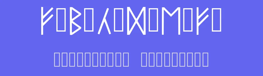 Runico by Santy — Dingbats Font — thumbnail 3