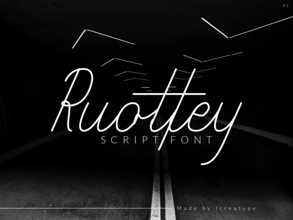 Ruottey Font by Mytype Studio — Script Handwritten Font