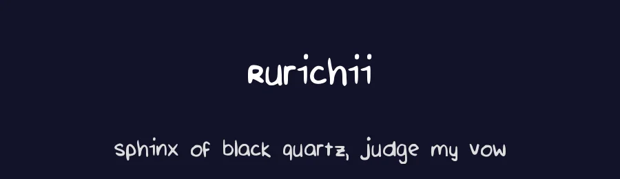 Rurichii by Rundi Ruan — Script Handwritten Font — thumbnail 2