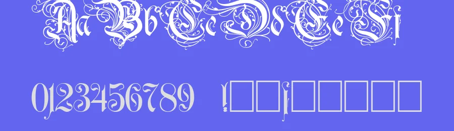 Ruritania by Paul Lloyd — Blackletter Font — thumbnail 3