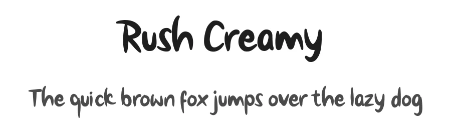 Rush Creamy