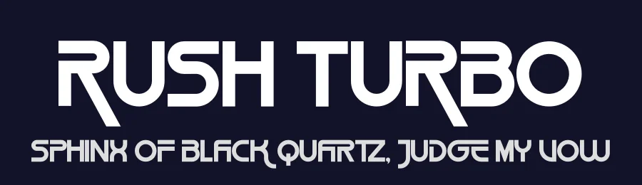 Rush Turbo by Storytype Studio — Display Font — thumbnail 2