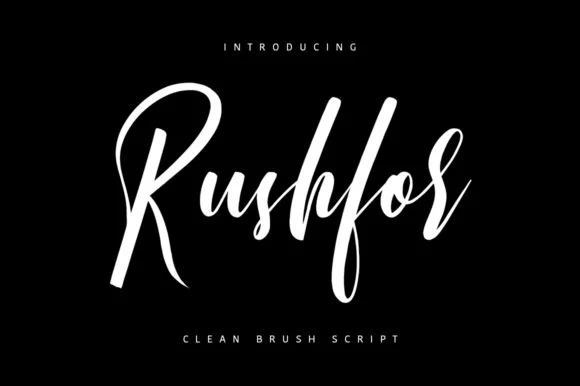 Rushfor Font by Maulana Creative — Script Handwritten Font