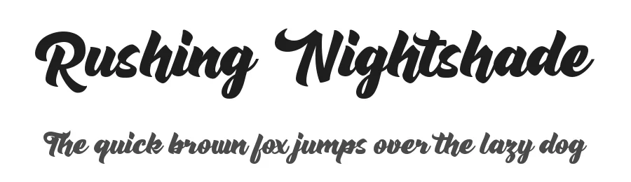 Rushing Nightshade