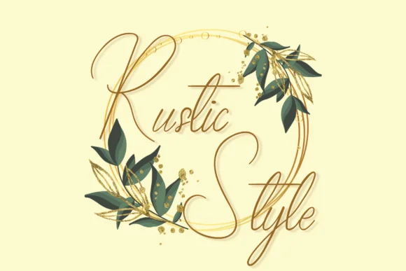Rustic Style Font by erik studio — Script Handwritten Font