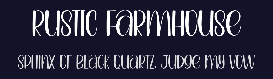 Rustic Farmhouse by PiPi Creative STUDIO — Script Handwritten Font — thumbnail 2