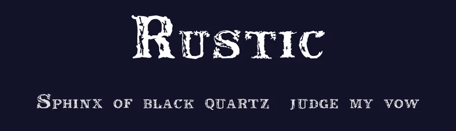 Rustic by Intellecta Design — Decorative Font — thumbnail 2