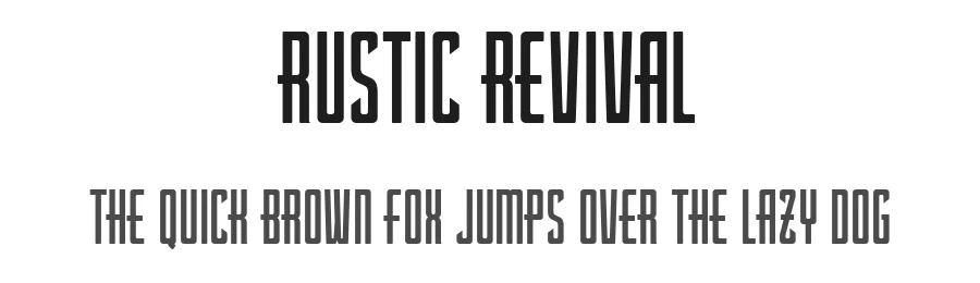 Rustic Revival