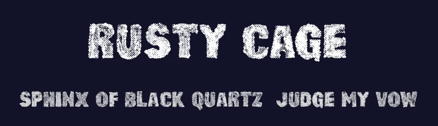 Rusty Cage by Billy Argel Fonts ® — Decorative Font — thumbnail 2
