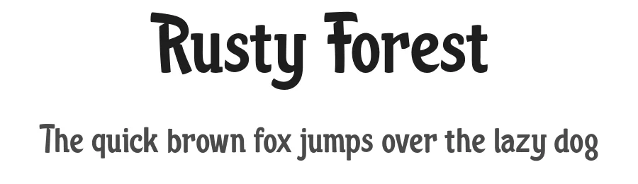 Rusty Forest