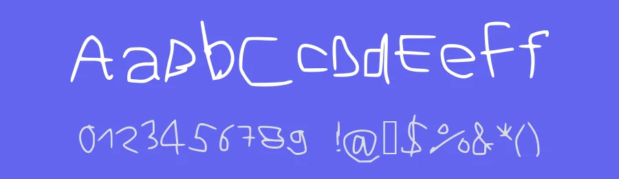 RVn Font of Doom 1 by Raven — Script Handwritten Font — thumbnail 3