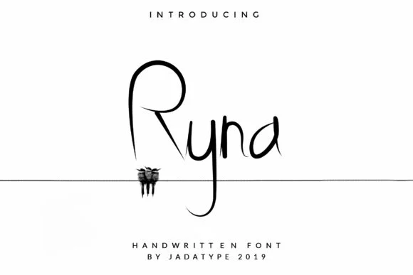 Ryna Font by jadatype β Script Handwritten Font