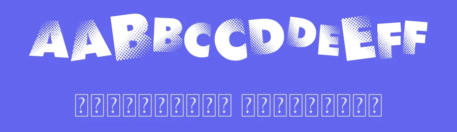 Rythm N Blacks by imagex — Decorative Font — thumbnail 3