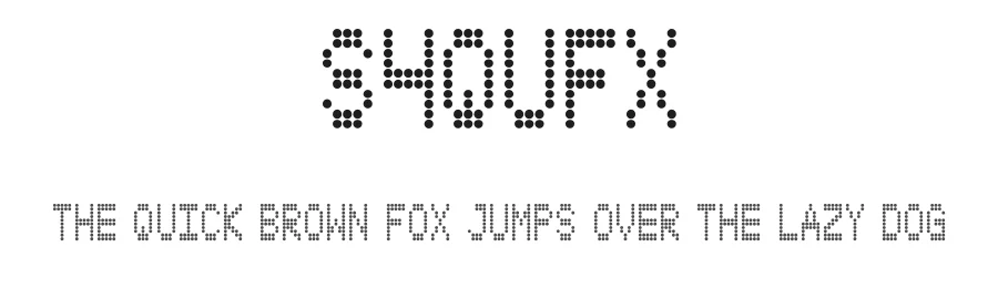 S4QUFX by the Type Fetish — Display Font