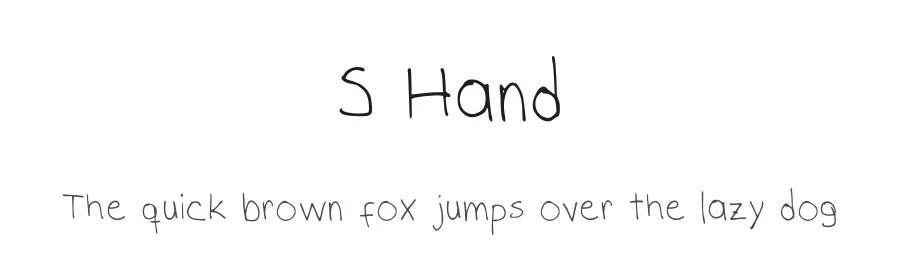 S Hand