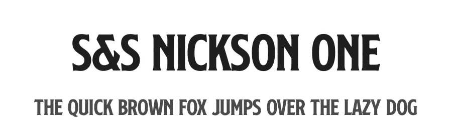 S&S Nickson One