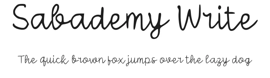 Sabademy Write